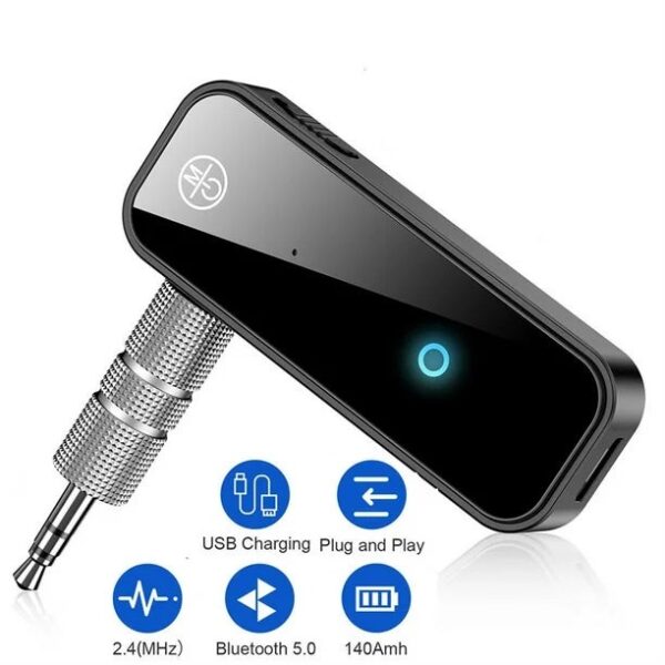 C28 Wireless 5.0 Receiver Transmitter 2 In 1 Wireless Adapter 3.5Mm Jack For Car Music Audio Aux Headphone Audio Receiver